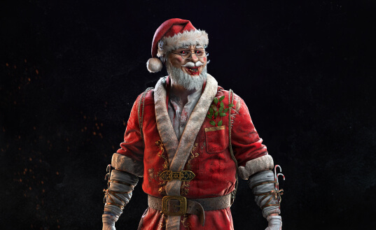 Grim Santa Outfit
