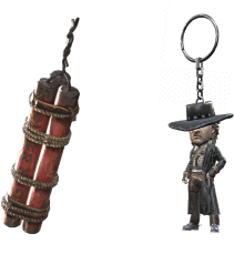 3x Dynamit + Ray McCalls Talisman